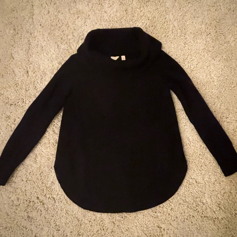 Black Cowl Neck Anthropologie Sweater